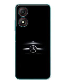 Чехол для ZTE Blade A34 с картинкой «Mercedes — абстрактные линии» Чехол для ZTE Blade A34 с картинкой «Mercedes — абстрактные линии»