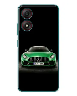 Чехол для ZTE Blade A34 с картинкой «Mercedes — неоновый лого» Чехол для ZTE Blade A34 с картинкой «Mercedes — неоновый лого»