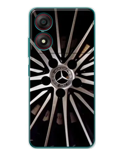 Чехол для ZTE Blade A34 с картинкой «Диск Mercedes»