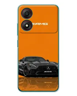 Чехол для ZTE Blade A34 с картинкой «Оранжевый Mercedes AMG» Чехол для ZTE Blade A34 с картинкой «Оранжевый Mercedes AMG»