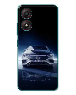 Чехол для ZTE Blade A34 с картинкой «Ночной Mercedes EQ» Чехол для ZTE Blade A34 с картинкой «Ночной Mercedes EQ»