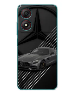 Чехол для ZTE Blade A34 с картинкой «Mercedes AMG — графика» Чехол для ZTE Blade A34 с картинкой «Mercedes AMG — графика»