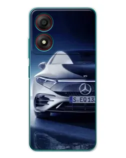 Чехол для ZTE Blade A34 с картинкой «Mercedes EQ — будущее» Чехол для ZTE Blade A34 с картинкой «Mercedes EQ — будущее»
