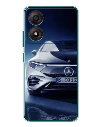 Чехол для ZTE Blade A34 с картинкой «Mercedes EQ — будущее»