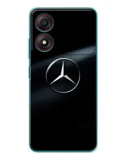 Чехол для ZTE Blade A34 с картинкой «Mercedes на металле» Чехол для ZTE Blade A34 с картинкой «Mercedes на металле»