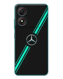 Чехол для ZTE Blade A34 с картинкой «Спортивные линии Mercedes» Чехол для ZTE Blade A34 с картинкой «Спортивные линии Mercedes»