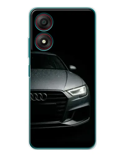 Чехол для ZTE Blade A34 с картинкой «Audi — детализация кузова»
