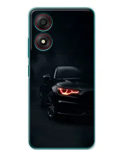 Чехол для ZTE Blade A34 с картинкой «Audi — хищный взгляд»
