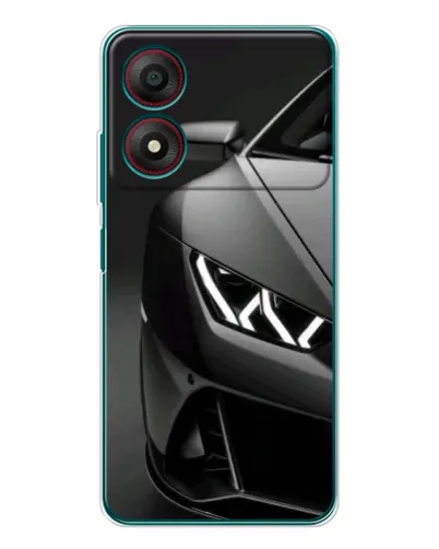 Чехол для ZTE Blade A34 с картинкой «Lamborghini фары детализация»