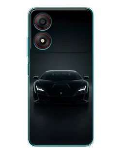 Чехол для ZTE Blade A34 с картинкой «Черный Lamborghini Aventador» Чехол для ZTE Blade A34 с картинкой «Черный Lamborghini Aventador»