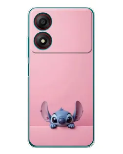 Чохол для ZTE Blade A34 з картинкою «Stitch визирає» Чохол для ZTE Blade A34 з картинкою «Stitch визирає»