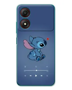 Чохол для ZTE Blade A34 з картинкою «Музичний Stitch» Чохол для ZTE Blade A34 з картинкою «Музичний Stitch»