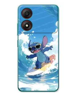 Чохол для ZTE Blade A34 з картинкою «Стіч на хвилі» Чохол для ZTE Blade A34 з картинкою «Стіч на хвилі»