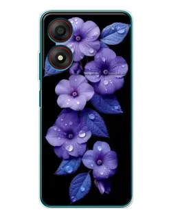 Чохол для ZTE Blade A34 з картинкою «Фіолетові квіти з росою» Чохол для ZTE Blade A34 з картинкою «Фіолетові квіти з росою»