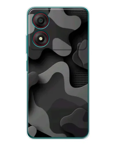 Чохол для ZTE Blade A34 з картинкою «Темний абстрактний камуфляж» Чохол для ZTE Blade A34 з картинкою «Темний абстрактний камуфляж»