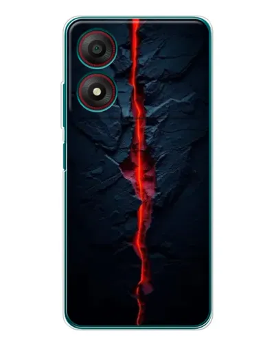 Чохол для ZTE Blade A34 з картинкою «Червона лавова тріщина» Чохол для ZTE Blade A34 з картинкою «Червона лавова тріщина»