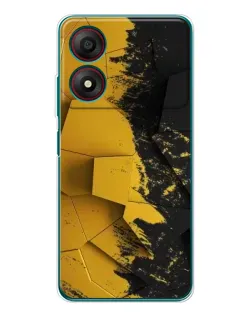 Чехол для ZTE Blade A34 с картинкой «Золотые осколки геометрии» Чехол для ZTE Blade A34 с картинкой «Золотые осколки геометрии»