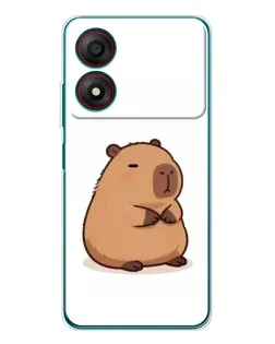 Чохол для ZTE Blade A34 з картинкою «Товстенька капібара» Чохол для ZTE Blade A34 з картинкою «Товстенька капібара»