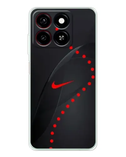 Чехол для ZTE Blade A35 с картинкой «Абстрактный дизайн Nike»