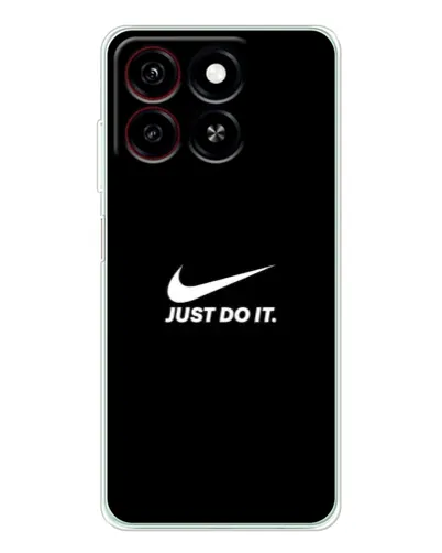 Чехол для ZTE Blade A35 с картинкой «Минимализм от Nike»