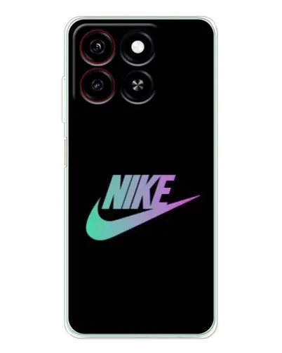 Чехол для ZTE Blade A35 с картинкой «Nike — городская ночь»