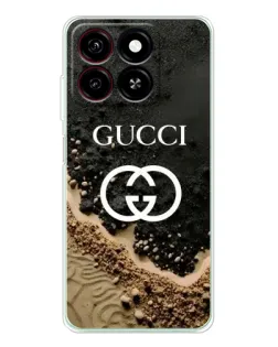 Чехол для ZTE Blade A35 с картинкой «Gucci — песчаные дюны»