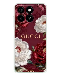 Чехол для ZTE Blade A35 с картинкой «Gucci — бордовые розы» Чехол для ZTE Blade A35 с картинкой «Gucci — бордовые розы»