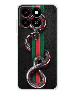 Чехол для ZTE Blade A35 с картинкой «Gucci — змея на полосе» Чехол для ZTE Blade A35 с картинкой «Gucci — змея на полосе»