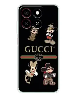 Чехол для ZTE Blade A35 с картинкой «Gucci — герои Disney и монограмма» Чехол для ZTE Blade A35 с картинкой «Gucci — герои Disney и монограмма»