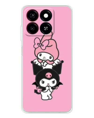 Чохол для ZTE Blade A35 з картинкою «My Melody та Kuromi» Чохол для ZTE Blade A35 з картинкою «My Melody та Kuromi»