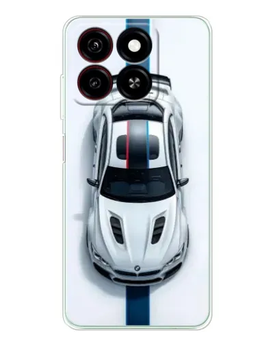 Чехол для ZTE Blade A35 с картинкой «Вид сверху — BMW M»