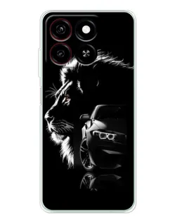 Чехол для ZTE Blade A35 с картинкой «BMW и лев» Чехол для ZTE Blade A35 с картинкой «BMW и лев»