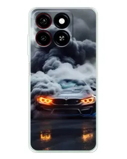 Чехол для ZTE Blade A35 с картинкой «BMW в дыму» Чехол для ZTE Blade A35 с картинкой «BMW в дыму»