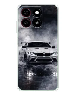 Чехол для ZTE Blade A35 с картинкой «BMW сквозь туман» Чехол для ZTE Blade A35 с картинкой «BMW сквозь туман»
