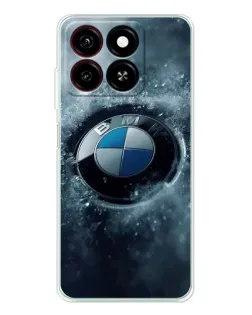 Чехол для ZTE Blade A35 с картинкой «Логотип BMW — лед» Чехол для ZTE Blade A35 с картинкой «Логотип BMW — лед»