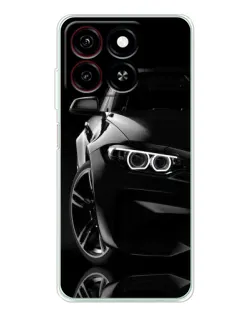 Чехол для ZTE Blade A35 с картинкой «Черная BMW — профиль» Чехол для ZTE Blade A35 с картинкой «Черная BMW — профиль»