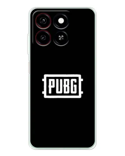 Чохол для ZTE Blade A35 з картинкою «Лого BMW — металевий блиск»