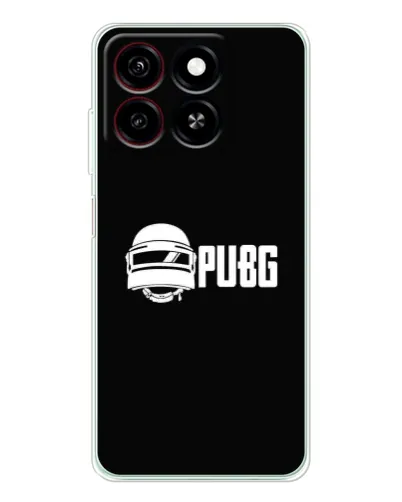 Чохол для ZTE Blade A35 з картинкою «PUBG — класичний лого»
