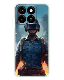 Чохол для ZTE Blade A35 з картинкою «PUBG — реалістичний герой»
