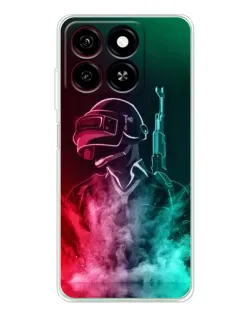 Чохол для ZTE Blade A35 з картинкою «PUBG — вогняний воїн»