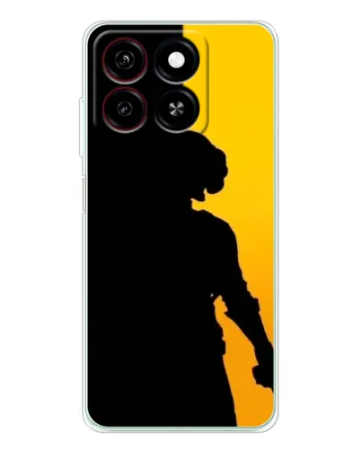 Чохол для ZTE Blade A35 з картинкою «Тінь воїна PUBG»