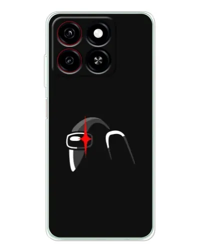 Чохол для ZTE Blade A35 з картинкою «Among Us шолом»