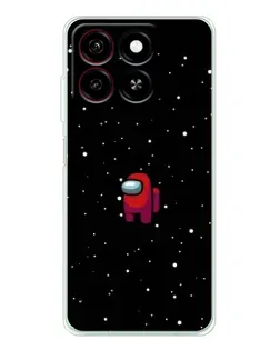 Чохол для ZTE Blade A35 з картинкою «Червоний Among Us»