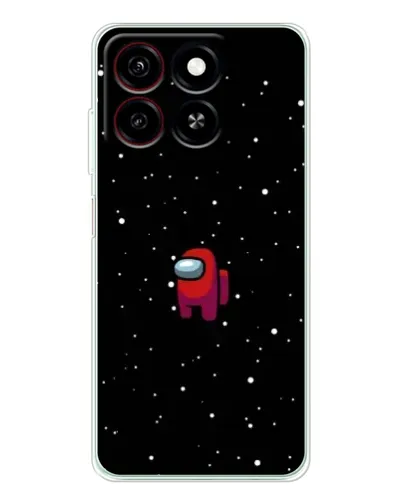 Чохол для ZTE Blade A35 з картинкою «Червоний Among Us»