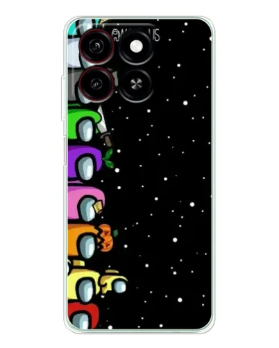 Чохол для ZTE Blade A35 з картинкою «Команда Among Us»