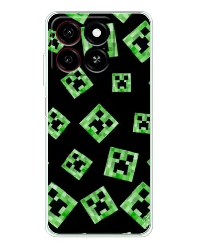 Чохол для ZTE Blade A35 з картинкою «Паттерн з кріперами»
