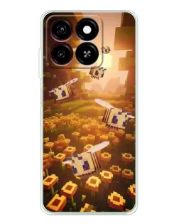Чохол для ZTE Blade A35 з картинкою «Поле соняшників»