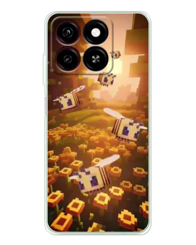 Чохол для ZTE Blade A35 з картинкою «Поле соняшників»