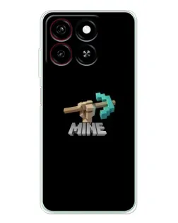 Чохол для ZTE Blade A35 з картинкою «Алмазне кайло»