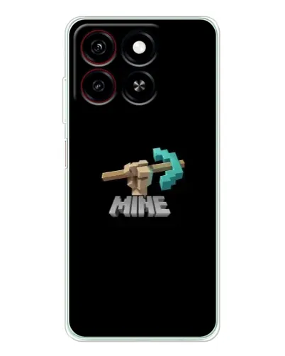 Чохол для ZTE Blade A35 з картинкою «Алмазне кайло»